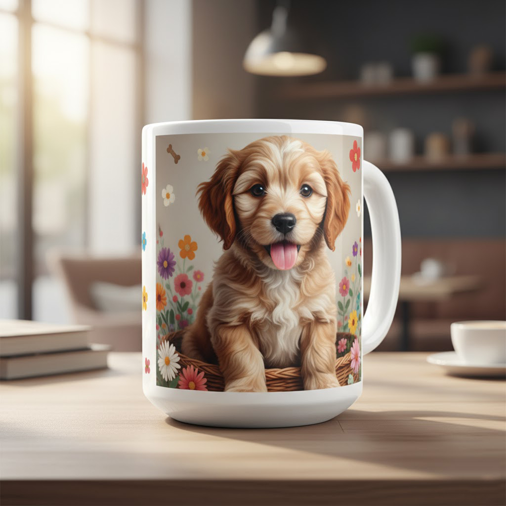 Fényképes Óriás Bögre - Fehér - 3dl