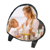 Fényképes Gránitkő - 14x14 - Szív