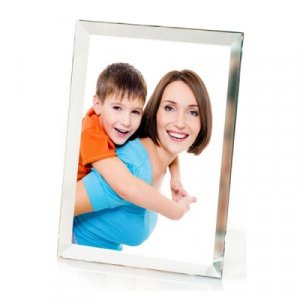 Tükrös szélű fotóüveg