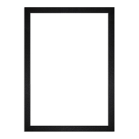 40x60 -es fa képkeret fekete üvegezett