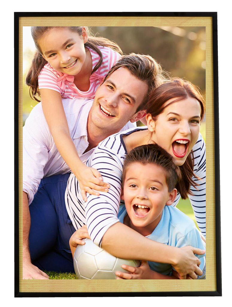 50x70 fekete müanyag képkeret