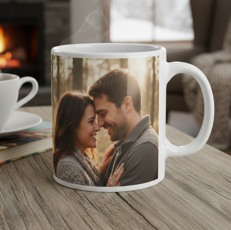 Fényképes Bögre - Fehér - 3dl