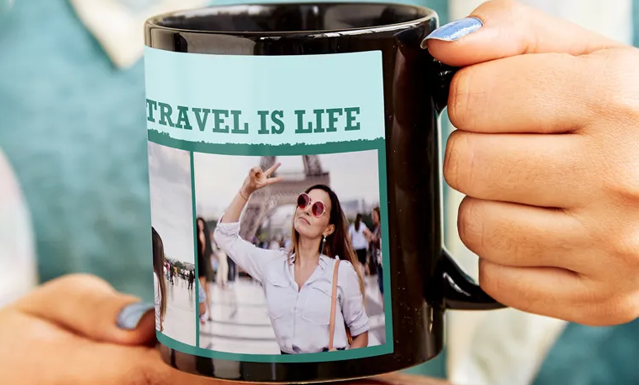 Fényképes Bögre - Feketebögre - 3dl