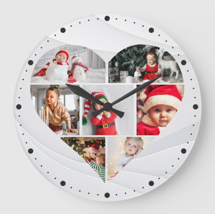 Egyedi fényképes óra - Love