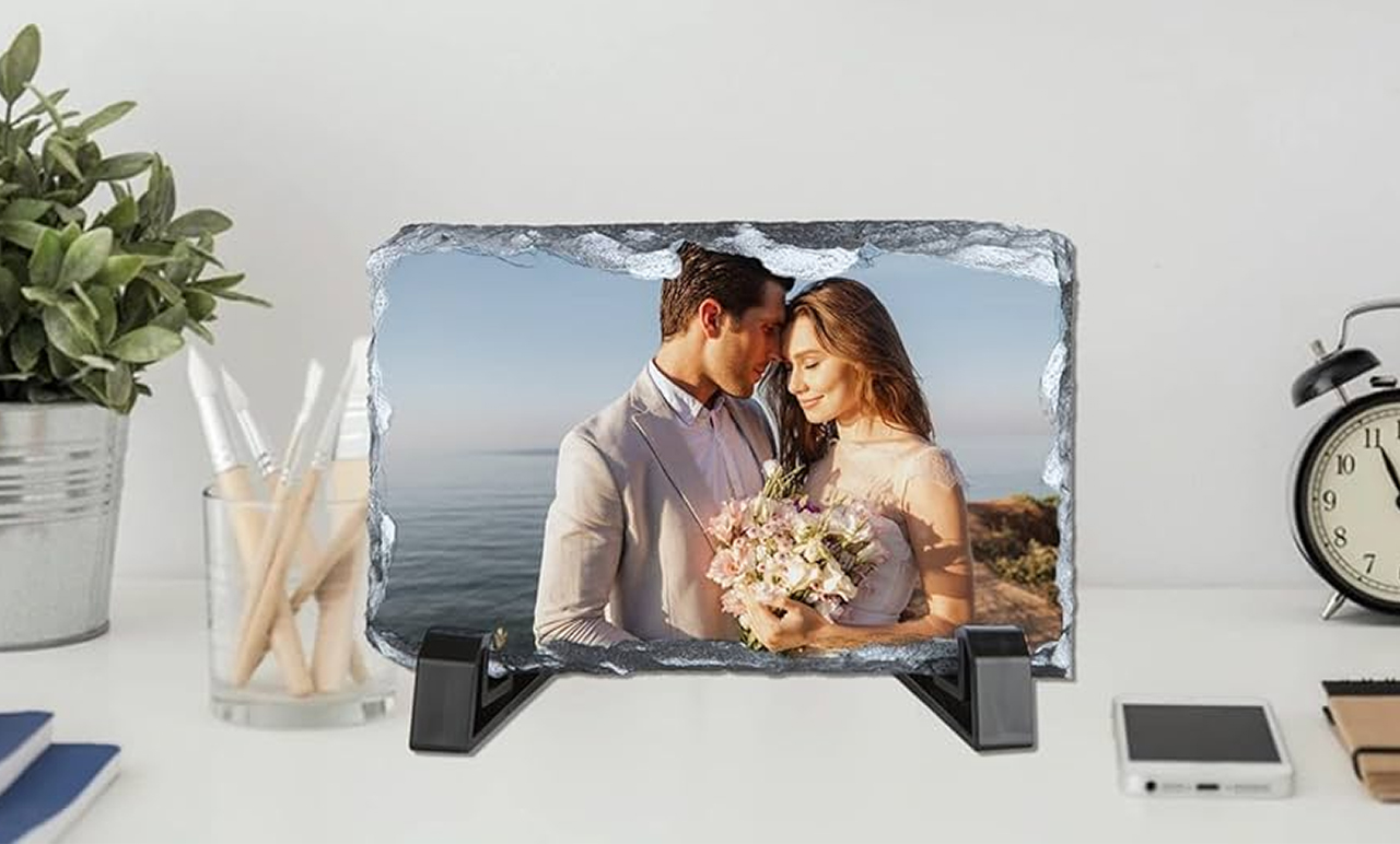 Fényképes Gránitkő - 15x21 (Fekvő)