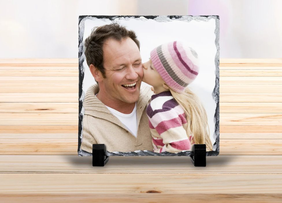 Fényképes Gránitkő - 14x14 cm