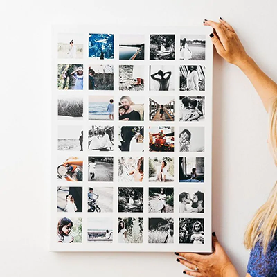 Kollázs készítés - 30x30 (Vászonra)