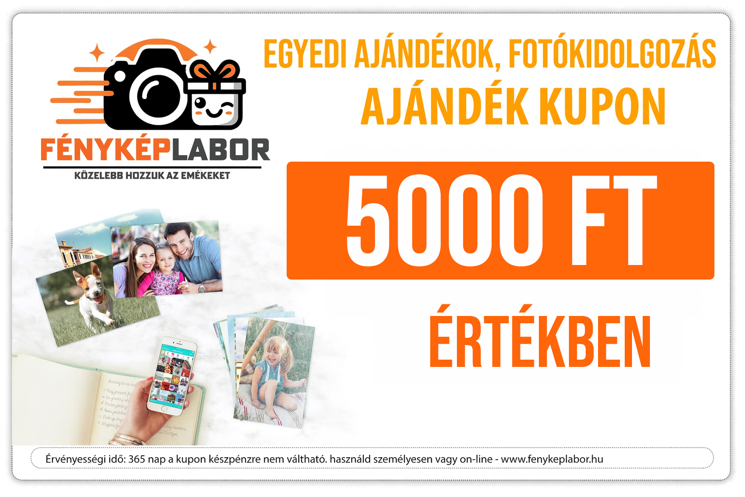 Kuponkód - 5000Ft értékben!